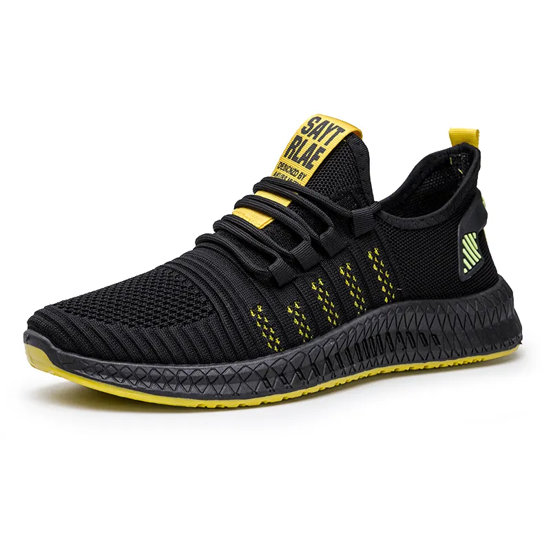 Wholesale High Quality Latest Design Mesh Sports Shoes Casual Running Shoes Men Sneakers