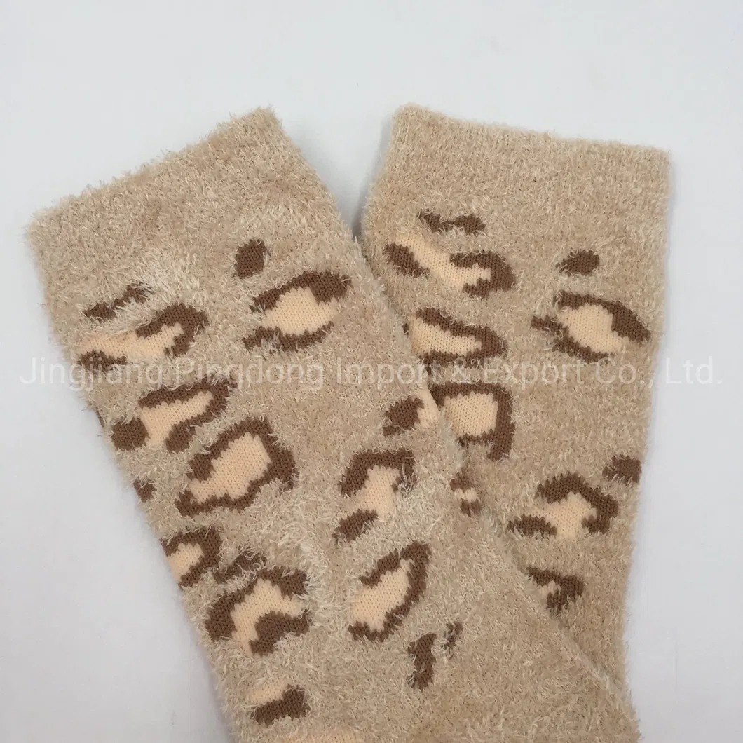 Wholesale Hot Sale Feather Yarn Cosy Sock Home Sock