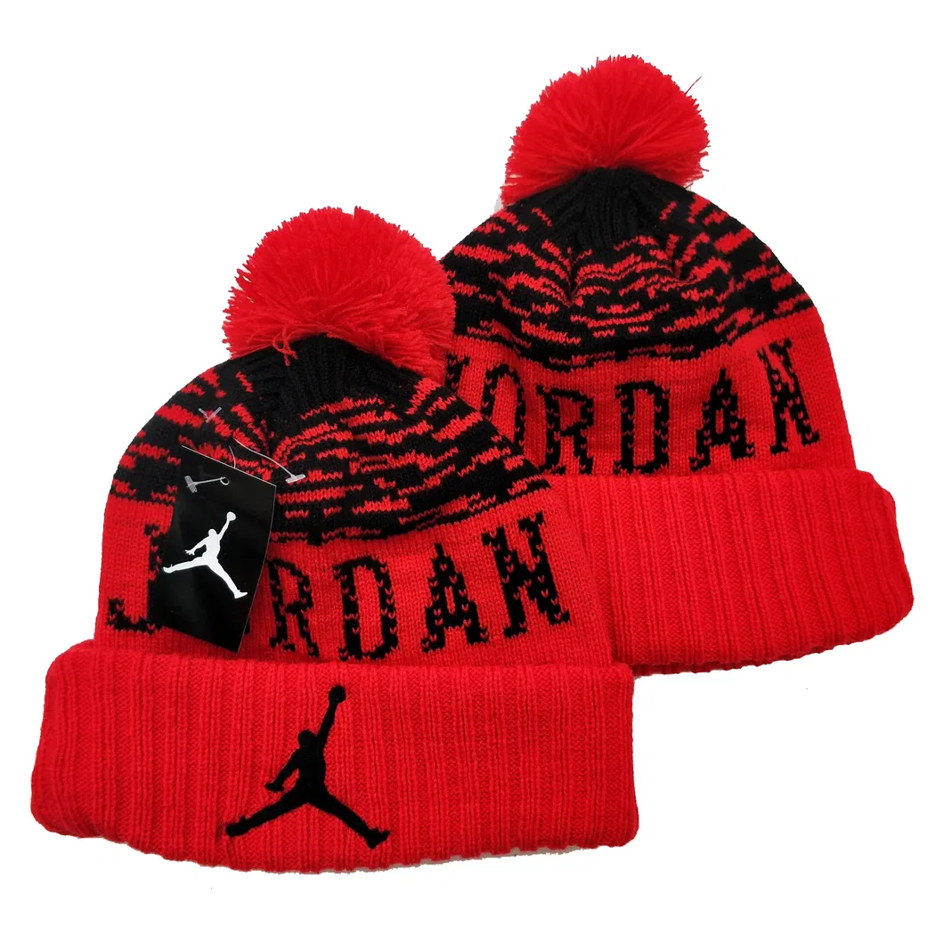Wholesale Jorda-N Beanies Hats Winter Knit Warm Caps Sports Wear Basketball Headwear