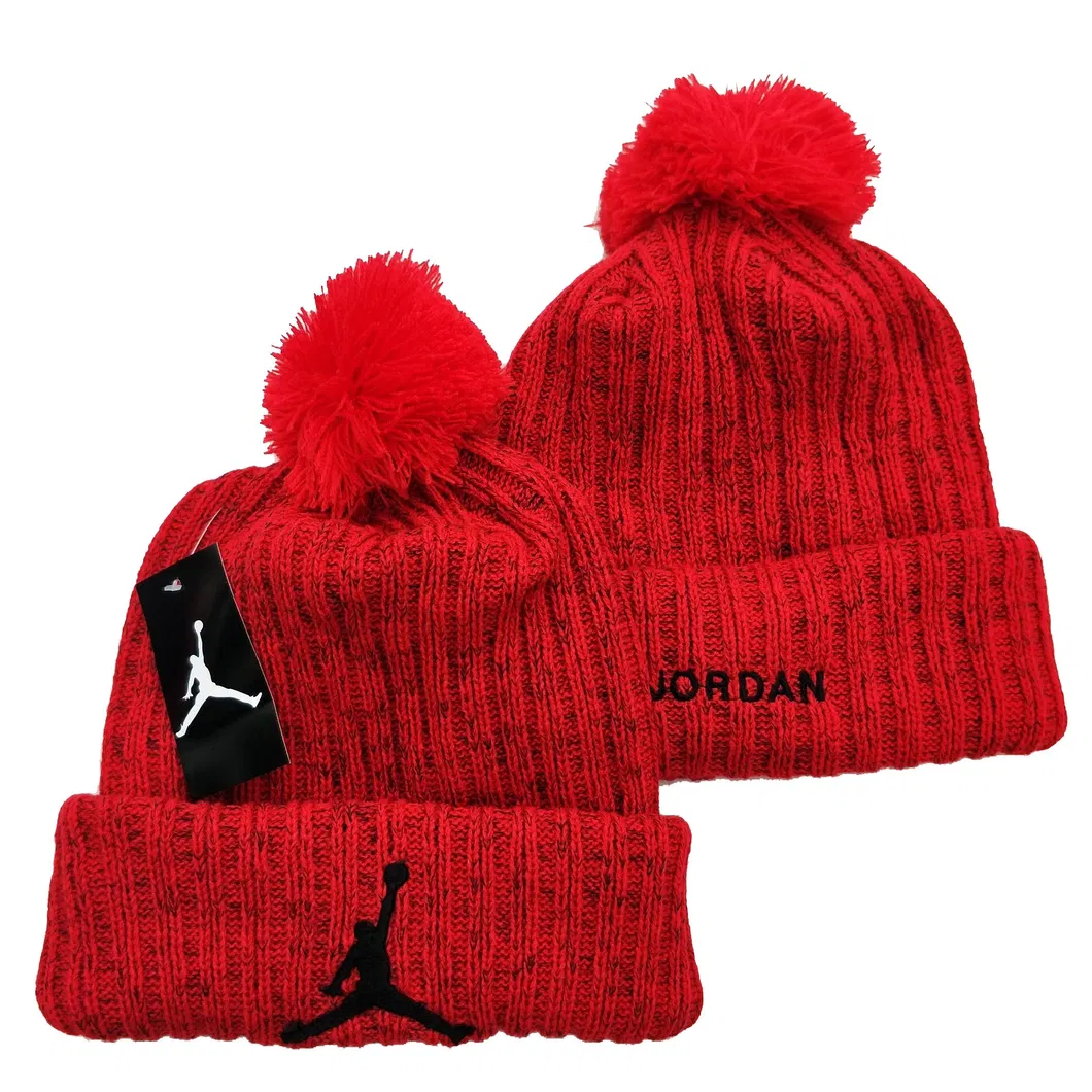 Wholesale Jorda-N Beanies Hats Winter Knit Warm Caps Sports Wear Basketball Headwear