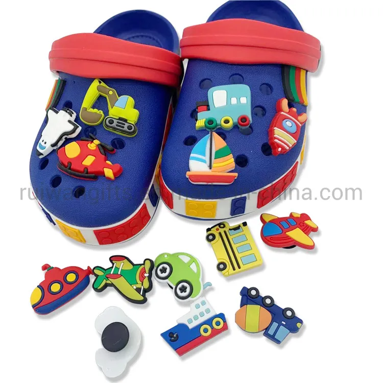 Wholesale New Soft PVC Charms for Kids Shoes Decoration