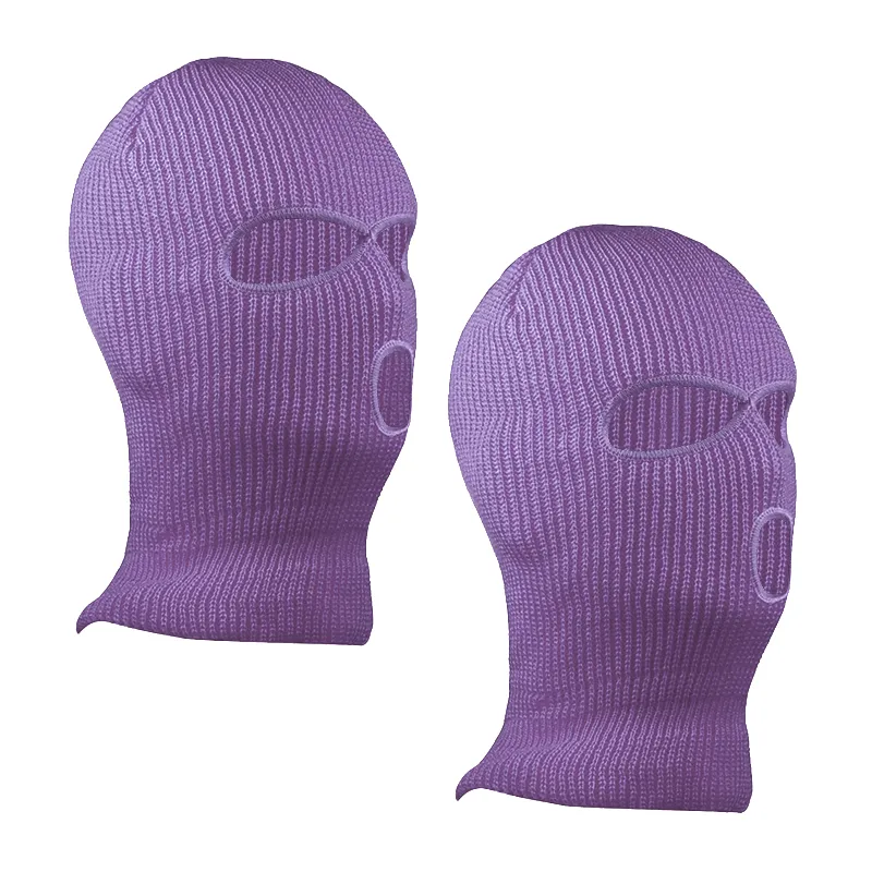 Wholesale Ski Mask Knitted Mask Winter Balaclava 3 Hole Mask
