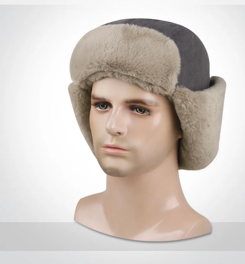 Windproof Warm Ear Cover Winter Warm Comfortable Faux Fur Ski Hats
