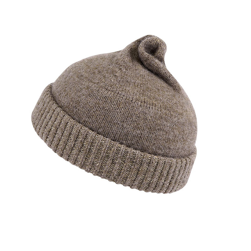 Women Mens Beanie Hats Unisex Melange Colour Wooly Knit Skull Caps Winter Warm Caps