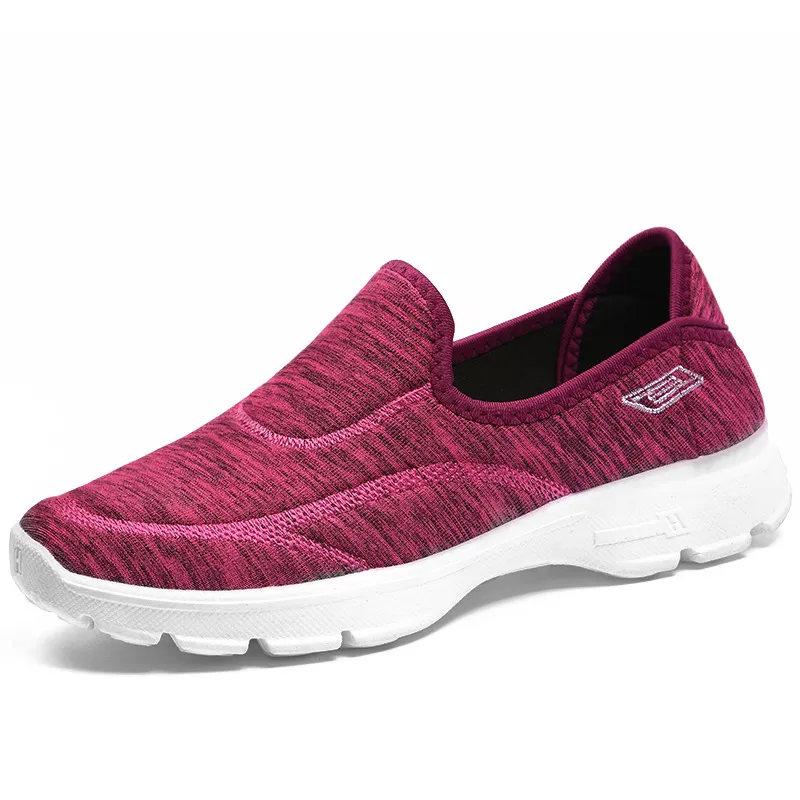 Women′s Athletic Walking Shoes, Causal Mesh Sneakers, Wholesale Women Shoes
