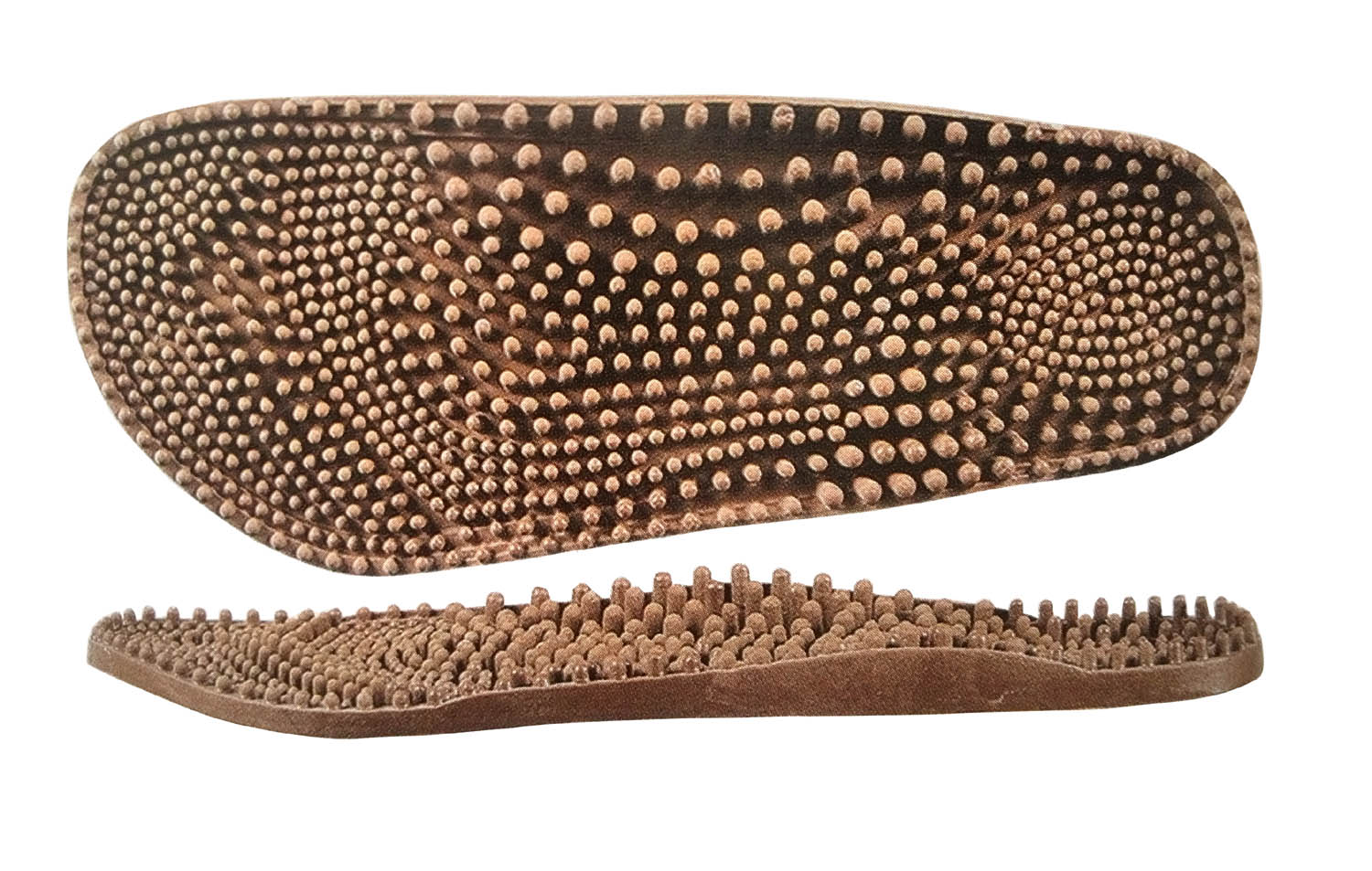 Wood Massage Cork Middle Sole for Men's Shoes