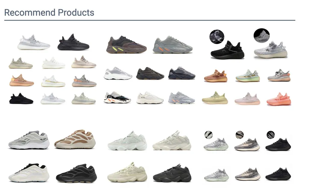 Yeezy 700 Custom Stock Sneaker Shoe Casual Running Sport Shoes