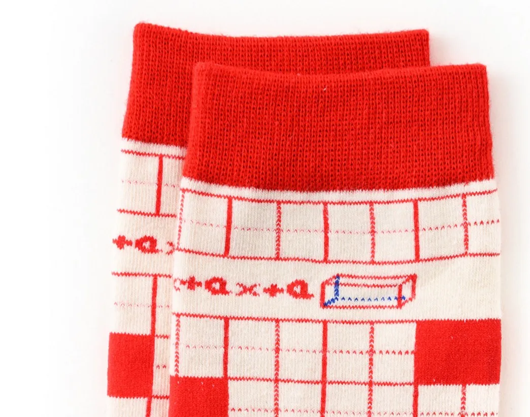 Young Cute Teen Girls Socks Custom Made Crew Socks