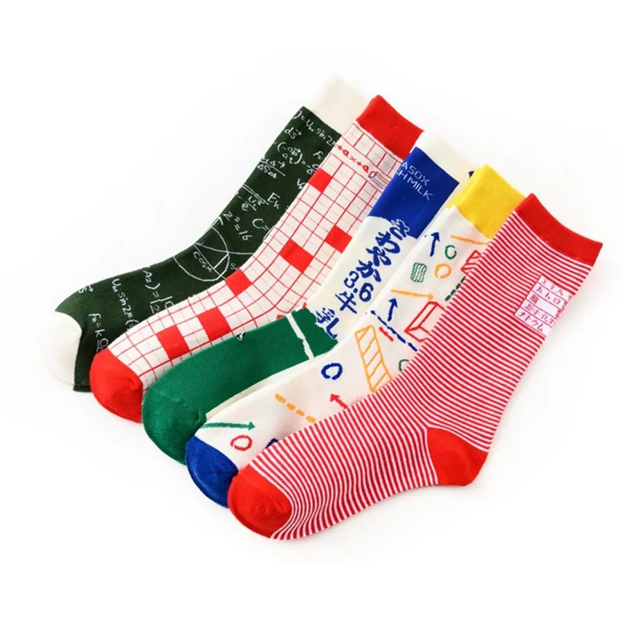 Young Cute Teen Girls Socks Custom Made Crew Socks