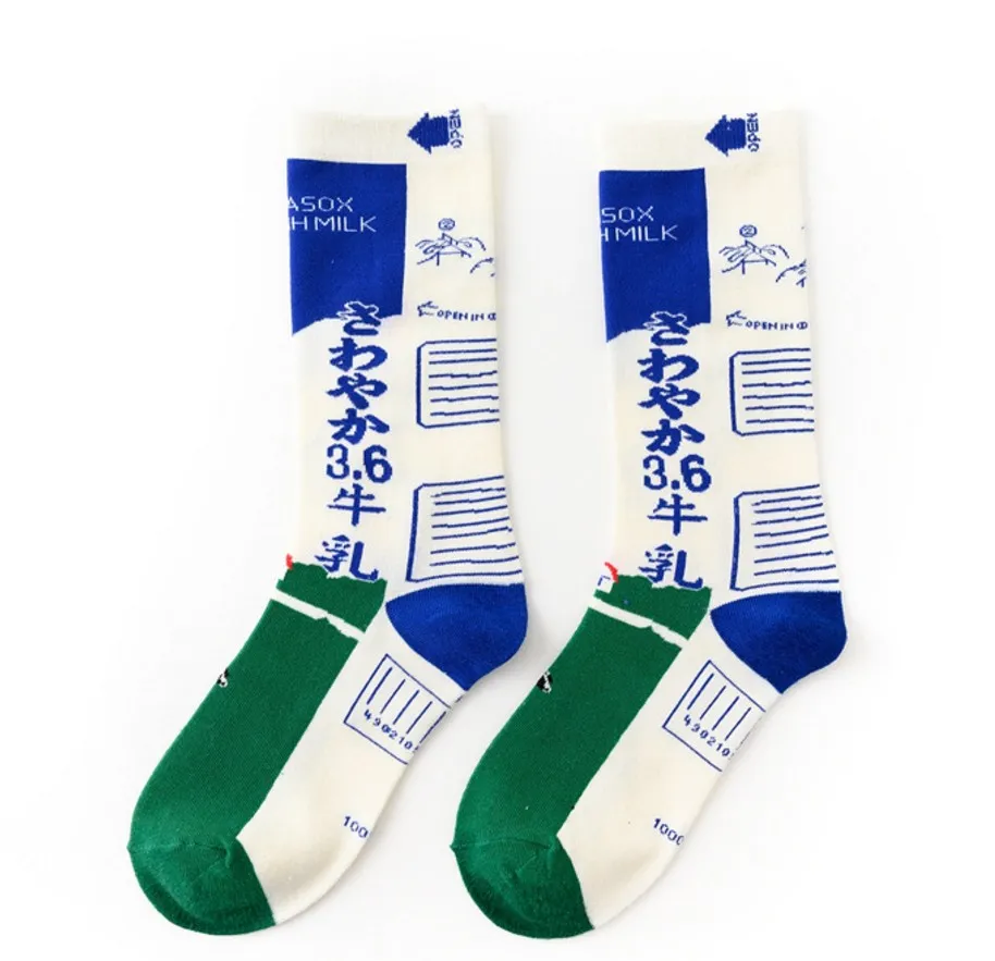 Young Cute Teen Girls Socks Custom Made Crew Socks