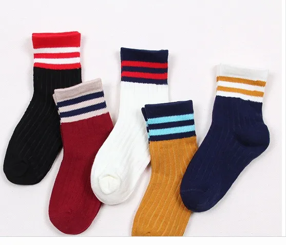 Young Teen Boys Girls Kid Socks for Children School Style