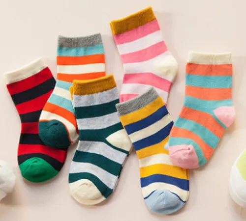 Young Teen Boys Girls Kid Socks for Children School Style